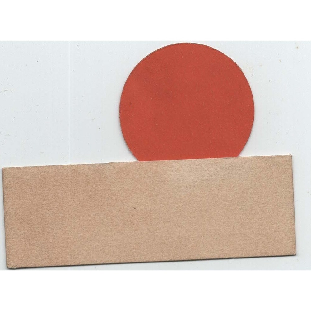 Vintage Mechanical Riddle Place Cards Red Sun Face Novelty Ephemera Set of 3 - Picture 3 of 11